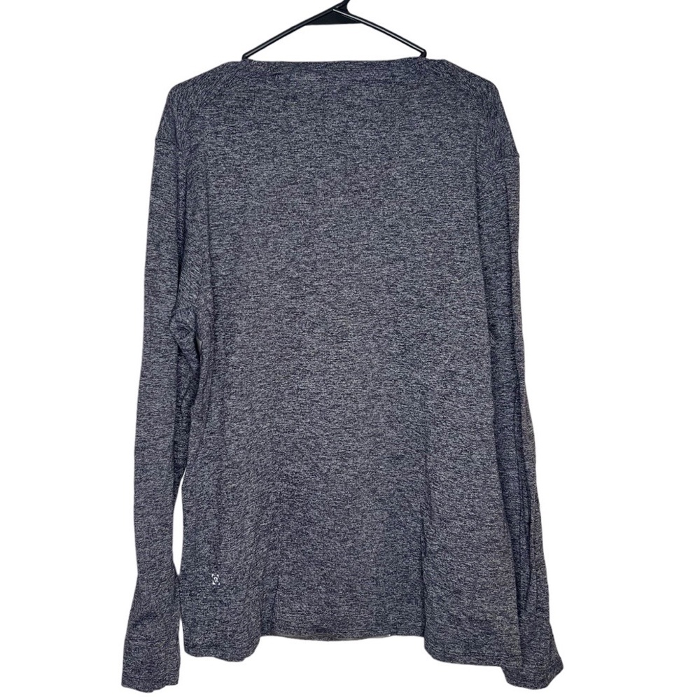 Lululemon Men's Drysense Long Sleeve Shirt - Heather Gray - Moisture Wicking